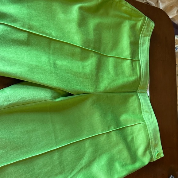 Worthington Bright Green Stretch Pants - Picture 6 of 10